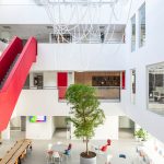 Inspirerend kantoor in voormalig schoolgebouw