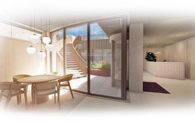M+R interior architecture geselecteerd voor ontwerp plintgebouw Toren van Oud, Den Haag