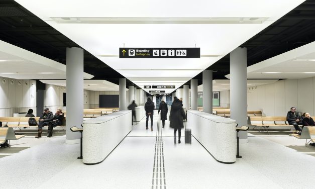 Ultramoderne terminal in Amsterdams Rijksmonument