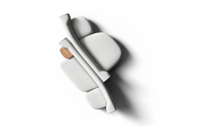 Sofasysteem geïnspireerd op levende stenen plant