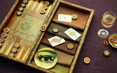 Duurzame wollen meubelstof