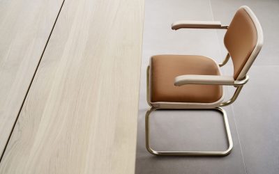 Jil Sander geeft eigen cachet aan beroemde Thonet sledestoel S 64