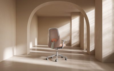 Be by Bèta introduceert bureaustoel met gebreide rugleuning