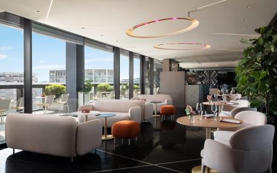 Pedrali draagt bij aan de oplevering van Terrazza Gallia in Milaan