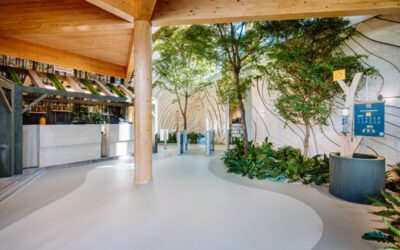 KuóStudio wint twee Biophilic Design Awards met Bever Basecamp
